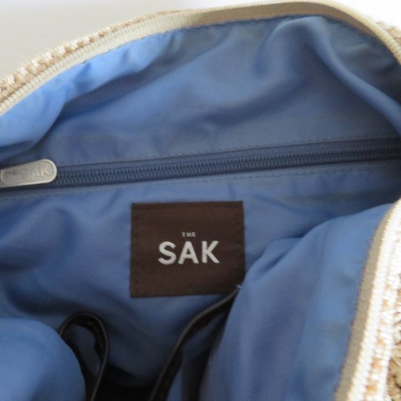 The SAK Crochet Hobo Shoulder Bag - Light Brown/Tan - Handbag -EUC - Picture 12 of 12